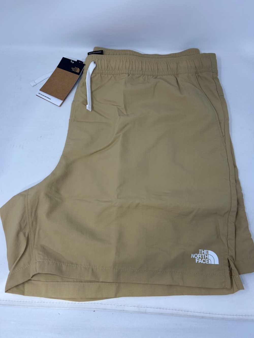 The North Face Tan Drawstring Active Shorts